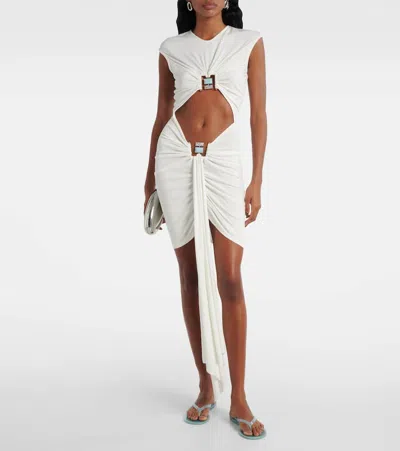 Christopher Esber Jo Pvc Flip Flops In Blue