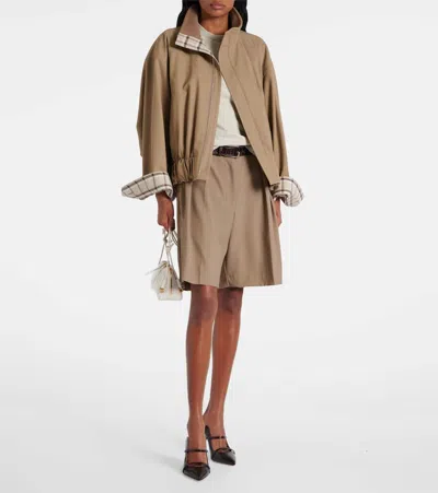 Malone Souliers Maureen 85 Crocodile-effect Leather Mules In Brown