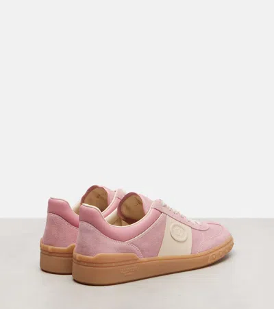 Valentino Garavani Sneakers Upvillage In Pelle Scamosciata Multicolor Donna In Neutral