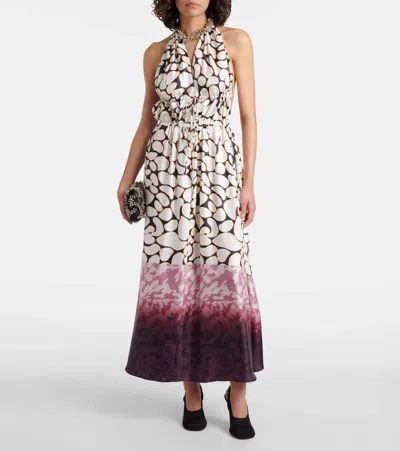 Dries Van Noten Mesh Wedge Slingback Pumps In Black