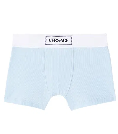 Versace '90s Vintage Cotton-blend Trunks Set