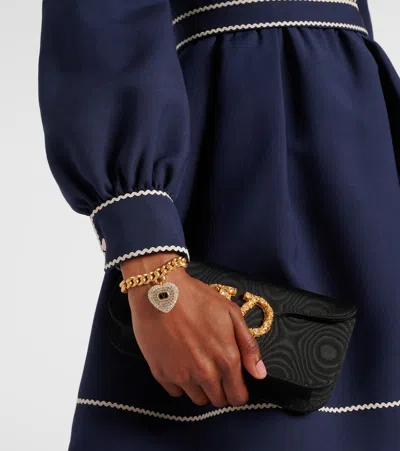 Valentino Garavani Crystal-embellished Coeur Royal Bracelet In Gold