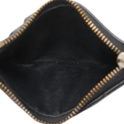 Pre-owned Gucci Black Leather Coin Purse/coin Case ()