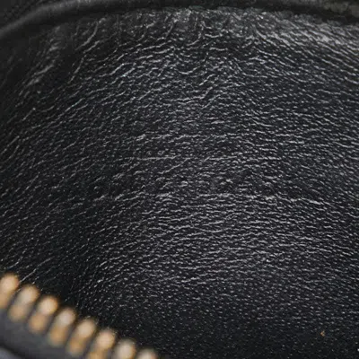 Pre-owned Gucci Black Leather Coin Purse/coin Case ()