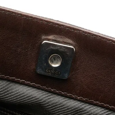 Pre-owned Gucci Gg Canvas Brown Gg Canvas Handbag Tote Bag ()