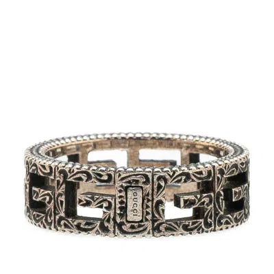 Pre-owned Gucci Silver Silver 925 Band Ring ()