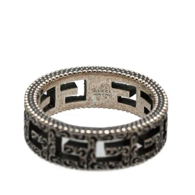 Pre-owned Gucci Silver Silver 925 Band Ring ()