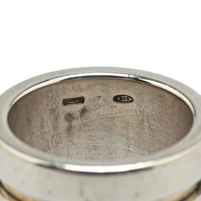 Pre-owned Gucci Silver Silver 925 Band Ring ()