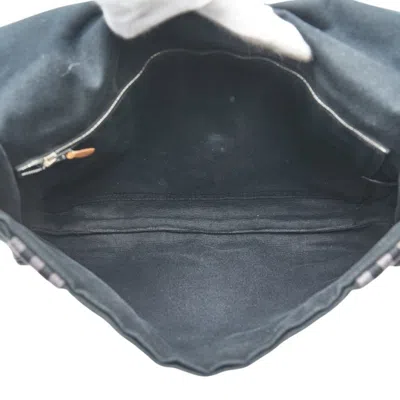 Pre-owned Hermes Black Canvas Shoulder Bag ()