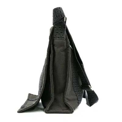 Pre-owned Hermes Gray Canvas Shoulder Bag ()