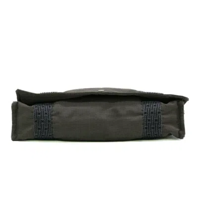 Pre-owned Hermes Gray Canvas Shoulder Bag ()
