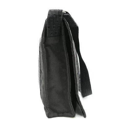 Pre-owned Hermes Gray Canvas Shoulder Bag ()