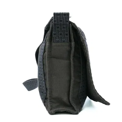 Pre-owned Hermes Gray Canvas Shoulder Bag ()