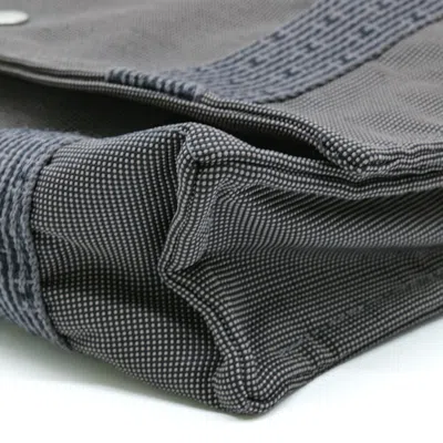 Pre-owned Hermes Gray Canvas Shoulder Bag ()