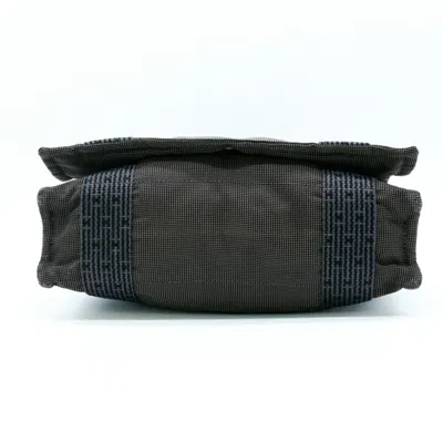 Pre-owned Hermes Gray Canvas Shoulder Bag ()