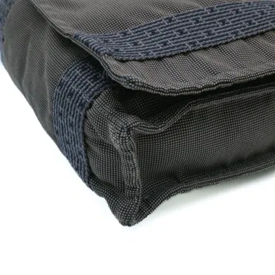 Pre-owned Hermes Gray Canvas Shoulder Bag ()