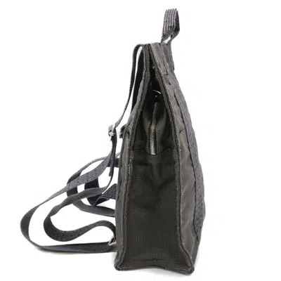 Pre-owned Hermes Gray Nylon Canvas Backpack ()