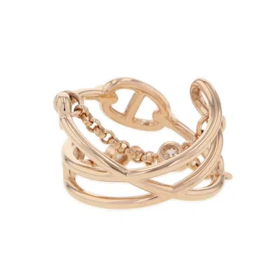 Pre-owned Hermes Pink Band Ring ()
