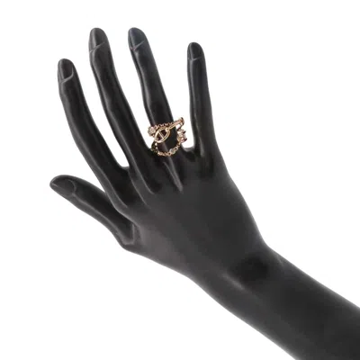 Pre-owned Hermes Pink Band Ring ()