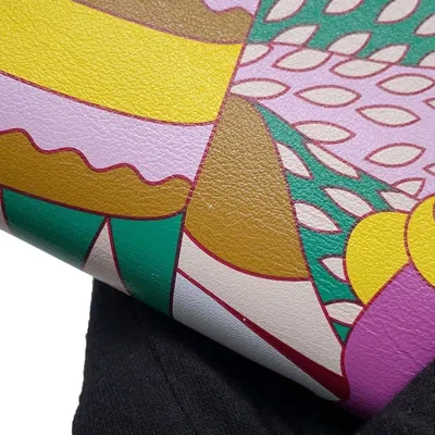 Pre-owned Hermes Silk'in Multi-color Swift Leather Long Wallet (bi-fold) ()