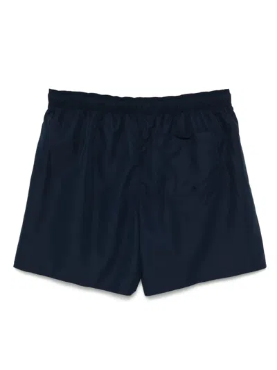 Lacoste Logo Patch Drawstring Swim Shorts