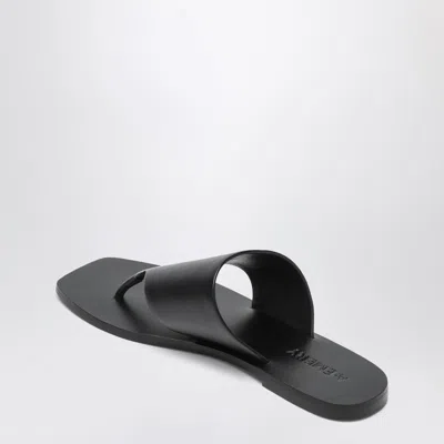 A.emery The Paton Sandals Black In Leather