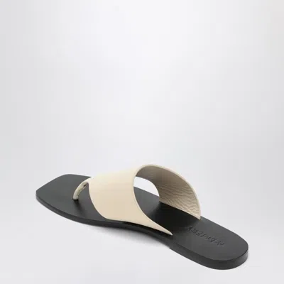 A.emery The Paton Sandals Ivory In Leather