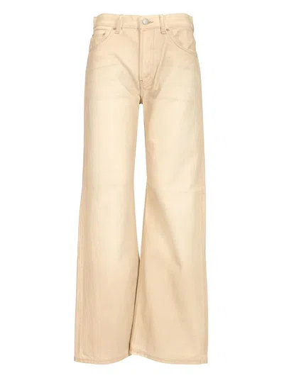 Acne Studios 2021f Traffic Sand Trousers Beige In Neutral