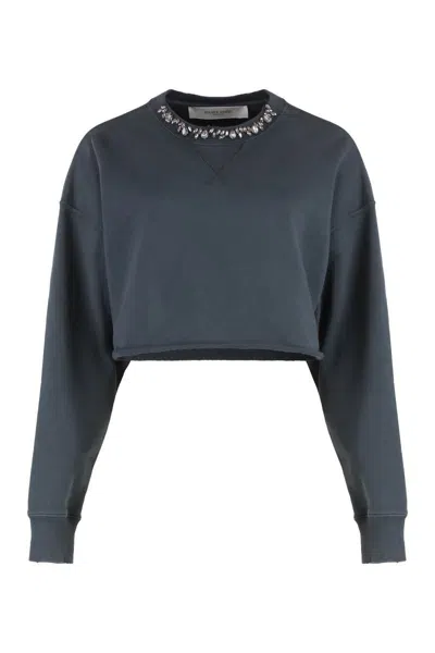 Golden Goose Organic Cotton Cropped Sweatshirt