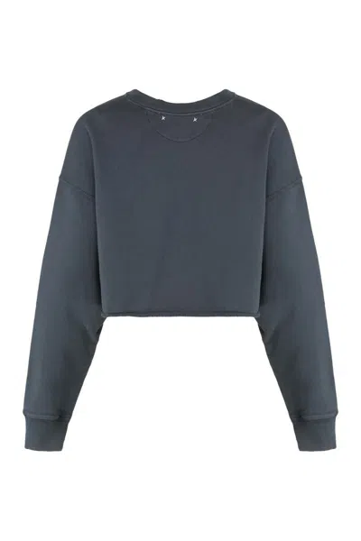 Golden Goose Organic Cotton Cropped Sweatshirt