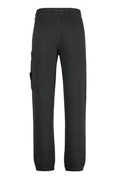 Stone Island Logo Print Sweatpants
