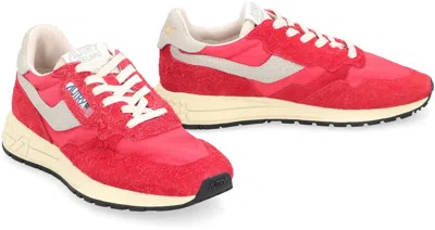 Autry Reelwind Low Nylon And Suede Sneakers