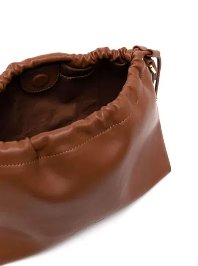 Apc Btown Crossbody Bag With Logo Lettering On The Front And Drawstring Closure In Ecoleather Woman