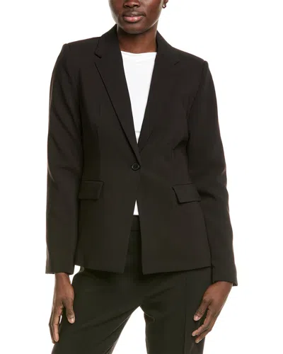 T Tahari Women's Notch-lapel One-button Blazer