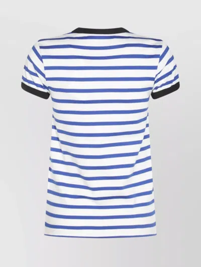 Valentino Woman Blue T-shirts & Tank Tops