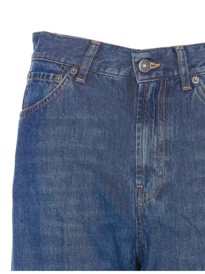 Dondup Flared Trousers With Pockets And Belt Loops