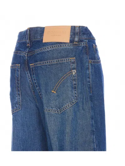 Dondup Flared Trousers With Pockets And Belt Loops