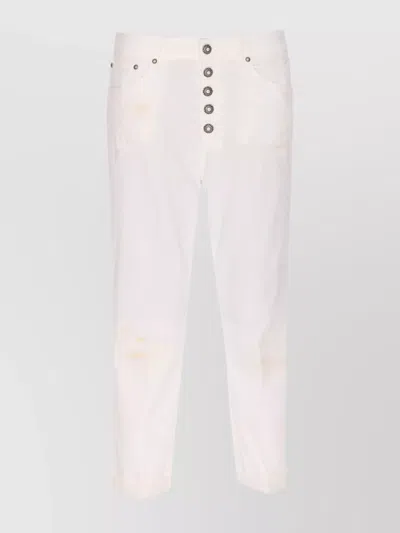 Dondup Koons Gioiello Jeans In Neutral