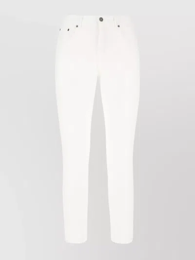 Dondup White Denim Trouser