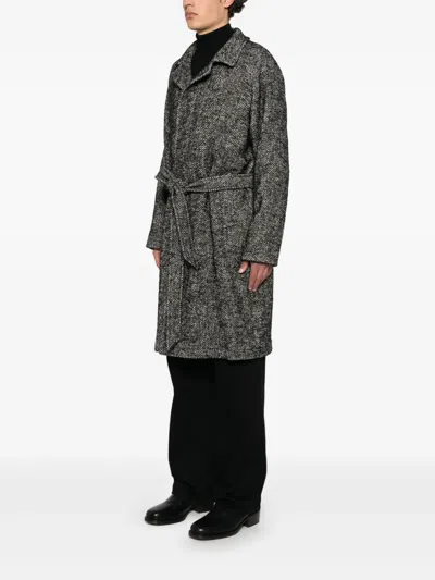 人字斜纹针织外套