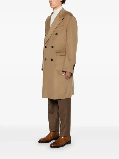 Tagliatore Coats Brown