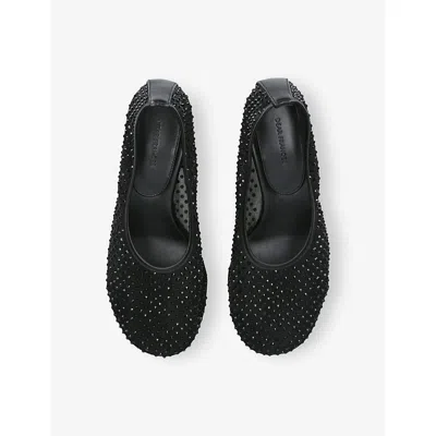 Dear Frances Mesh Embellished Balla Pumps 55 In Multi