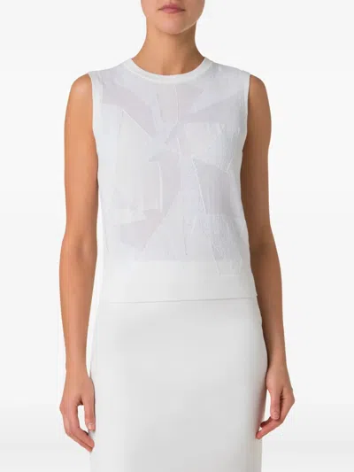 拼贴设计针织马甲