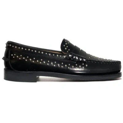 Sebago Mocassino Dan Studs 902 Black