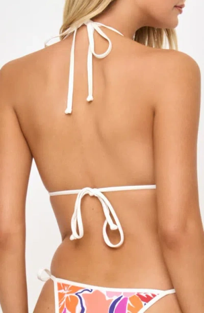 L*space Lspace Triangle Bikini Top In Multi
