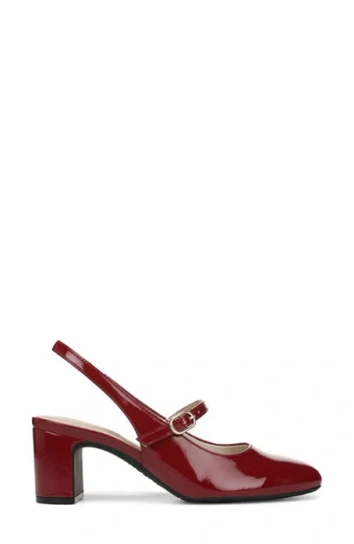 Lifestride Women's Trust Block Heel Mary Jane Slingback Pumps