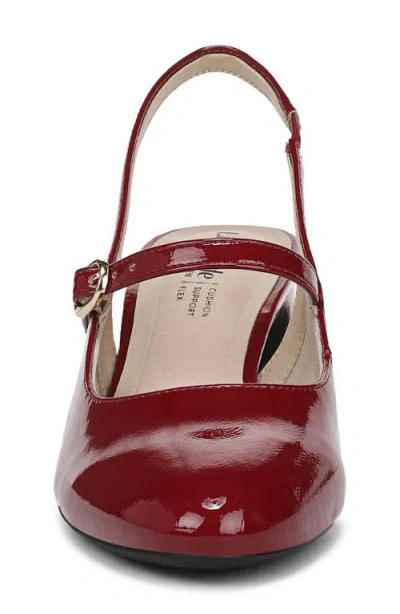 Lifestride Women's Trust Block Heel Mary Jane Slingback Pumps