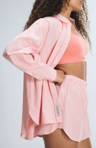 Savage X Fenty Kickback Casuals Pajama Button-up Shirt