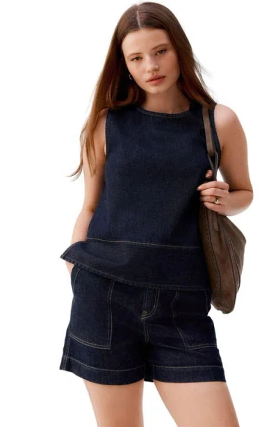 Next Denim Shell Top