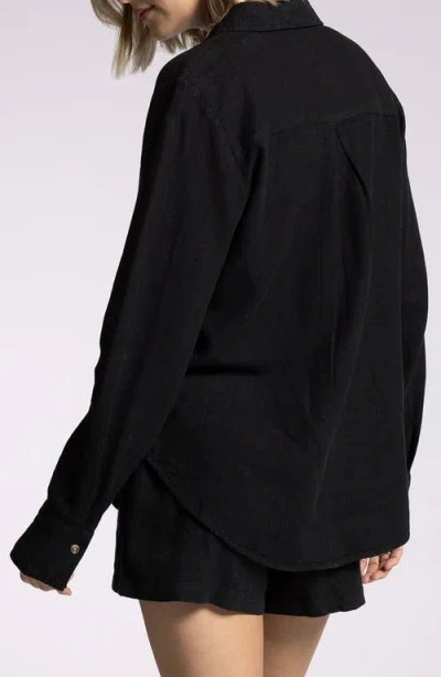 Thread & Supply Farrah Linen Blend Button-up Shirt